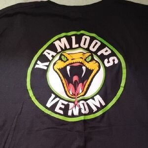 Men's Large Hockey Canada Kamloops Venom Black T-Shirt